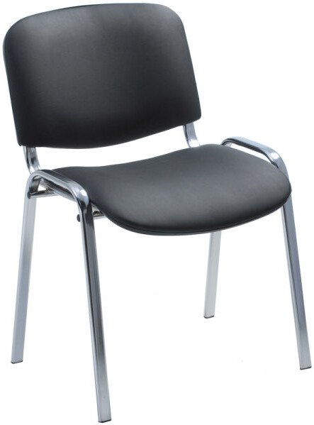 

Офисный стул Helmi Изо HL-F01 330630 (хром/кожзам черный)