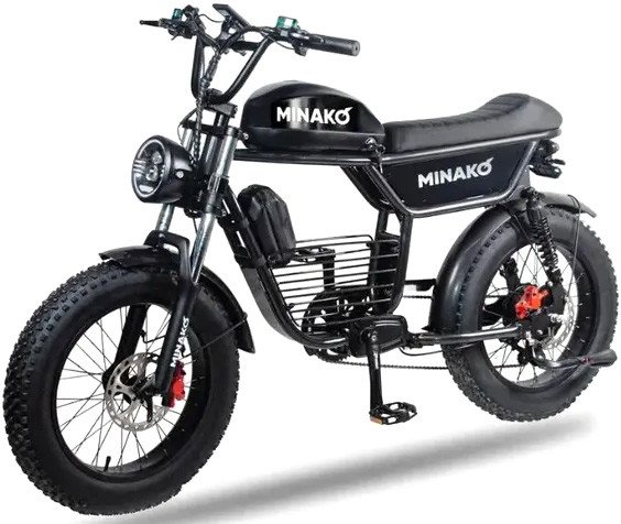 Электровелосипед Minako Bike 001194 (черный)