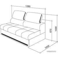 Модульный диван ПетраМебель Айпетри Люкс (модульный)