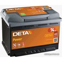 Автомобильный аккумулятор DETA Power DB740 (74 А·ч)
