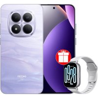 Телефон Xiaomi Redmi Note 15 Pro 5G 8GB/256GB международная версия (фиолетовый) + умные часы Xiaomi Redmi Watch 5 Active (серебристый) по акции