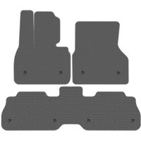 Комплект ковриков для авто Alicosta BMW iX I (suv / i20) задний цельный 2020 - 2023 (серый, ромб) в Бресте