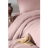 1.5-спальный комплект постельного белья Arya Natural Stone Washed 8680943227331 (розовый)