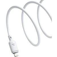 Кабель Baseus Silky Series Fast Charging Cable USB Type-C - Lightning (2 м, белый)