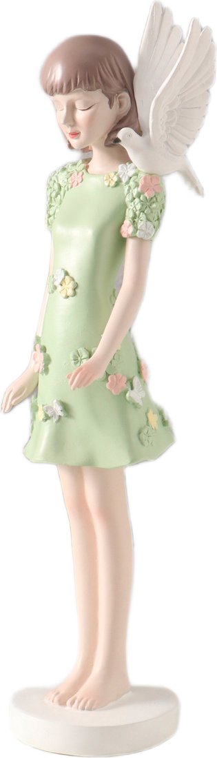 

Статуэтка Sima-Land Девочка с белым голубем на плече 10421057