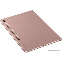 Чехол для планшета Samsung Book Cover для Samsung Galaxy Tab S7+/S7 FE (розовое золото)