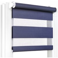 Шторы день-ночь Jalux День-Ночь Софт 1810 65х160 (синий)