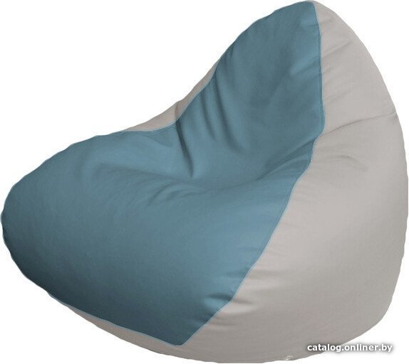 Кресло-мешок Flagman Relax XXL P2.3-66 (голубой, белый)