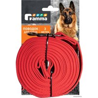 Поводок Gamma Апорт 11012009 (красный)