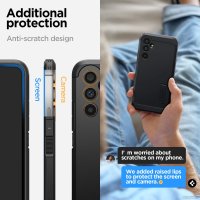 Чехол для телефона Spigen Tough Armor для Galaxy A54 5G ACS05881 (черный)