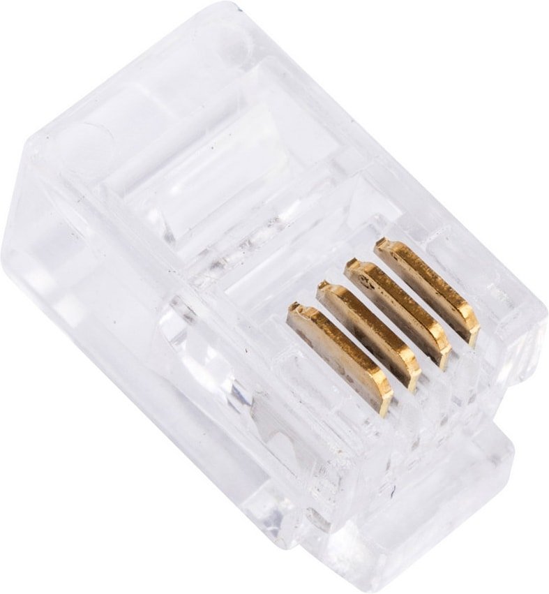 

Коннектор Cablexpert MP-4p4c/100
