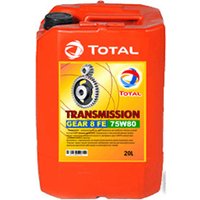 Трансмиссионное масло Total Transmission GEAR 8 75W-80 20л