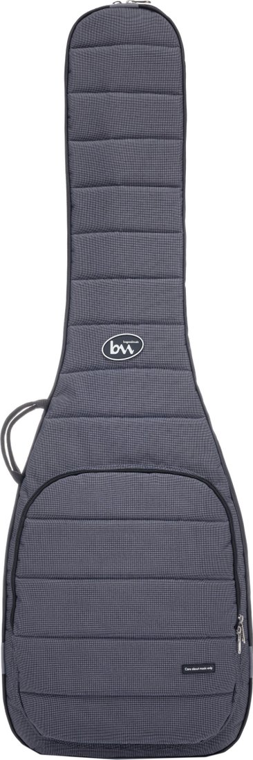 Чехол для гитары Bagandmusic Bass Casual Plus (серый)