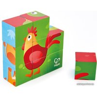 Развивающая игрушка Hape Кубики Ферма E1618_HP