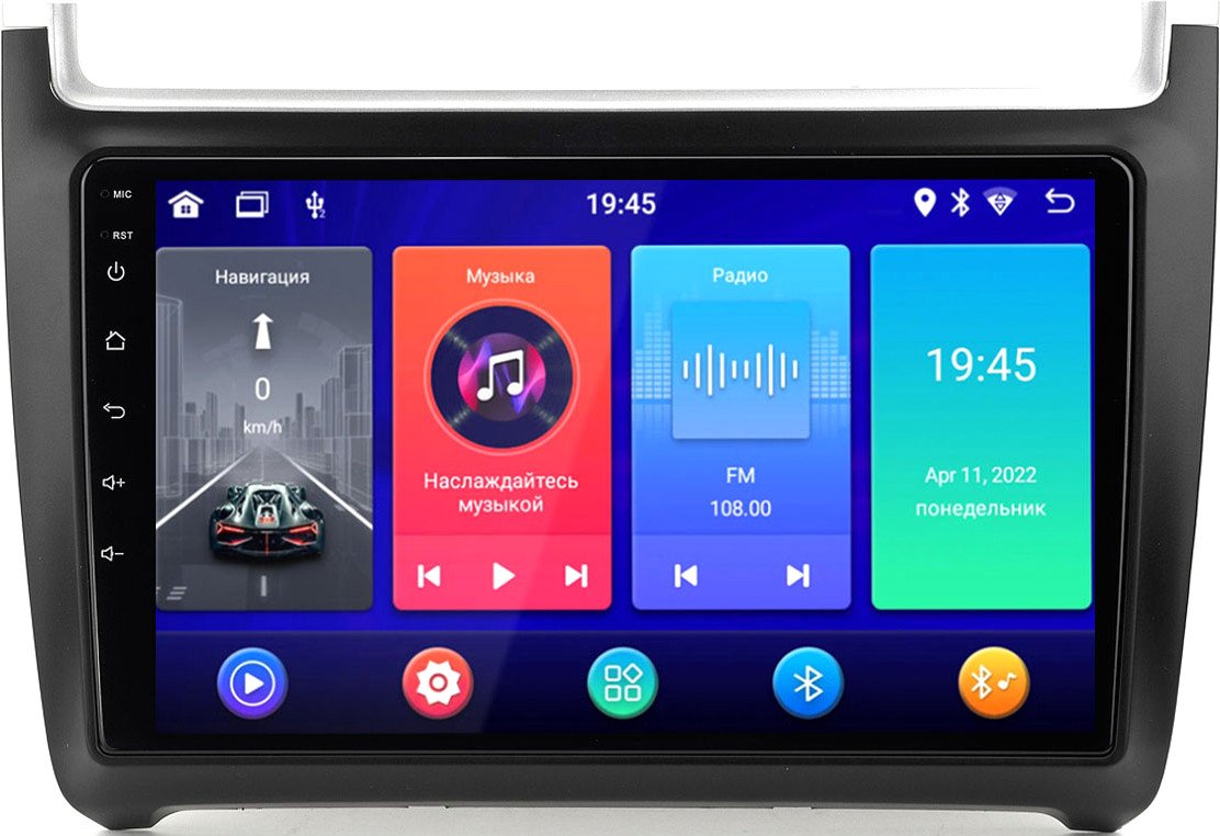 

USB-магнитола Incar ANB-8602 (для VW Polo 10-20)