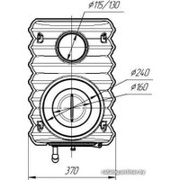 Свободностоящая печь-камин Prometall Тайга Pro в Лиде