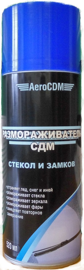 

AeroCDM Размораживатель стекол и замков 520мл