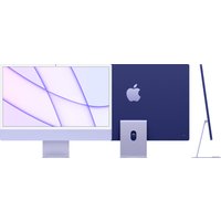 Моноблок Apple iMac M1 2021 24" (4 порта, 8/256, фиолетовый)