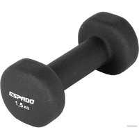 Гантель Espado ES1115 1.5 кг (черный)