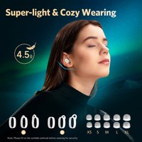 Наушники EarFun Free Pro 3 (белый/серебристый)