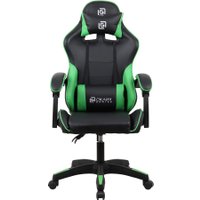 Игровое (геймерское) кресло Оклик Drifter (черный/зеленый)