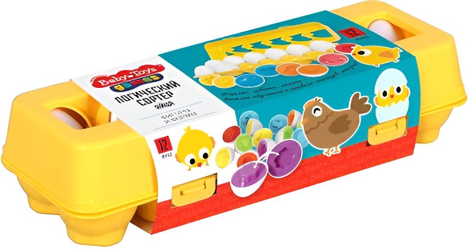 

Сортер Baby Toys Фигуры и формы Яйца 70080 (12 шт)