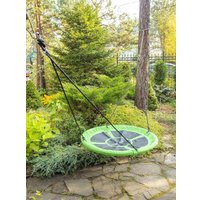 Подвесные качели Чудесный Сад Корзинка 035.4 (зеленый/черный)