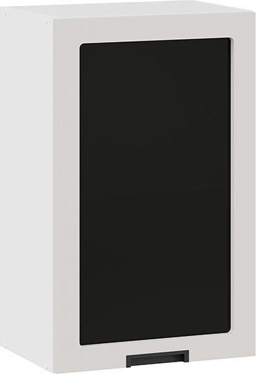 

Шкаф навесной Трия Гренада 1В45С (белый/холст мокко)