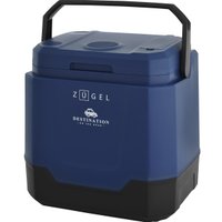 Термоэлектрический автохолодильник ZUGEL ZCR1004 32л (синий)