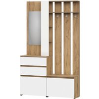 Стенка Mio Tesoro Некст 1 (дуб золотой/белый)