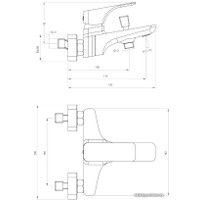 Смеситель Deante Hiacynt BQH 010M