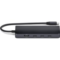 Док-станция Satechi USB-C Multiport Adapter 8K With Ethernet V3 ST-P8KED (черный)