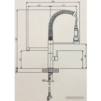 Смеситель Reginox Ledro (хром)