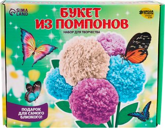 Набор для создания поделок/игрушек Школа талантов Цветы своими руками. Букет весенний 10085134
