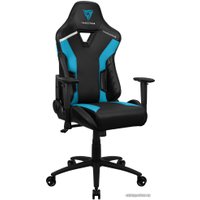 Игровое (геймерское) кресло ThunderX3 TC3 Azure Blue (черный/синий)