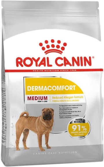 

Сухой корм для собак Royal Canin Medium Dermacomfort 10 кг