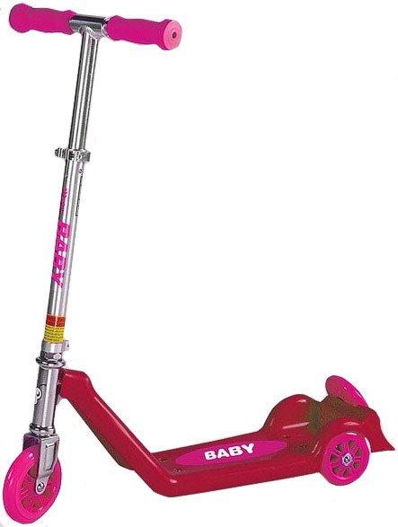 

Трехколесный самокат JDBug Kiddie kick pink