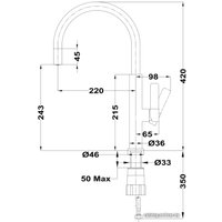 Смеситель TEKA Maestro 116030034