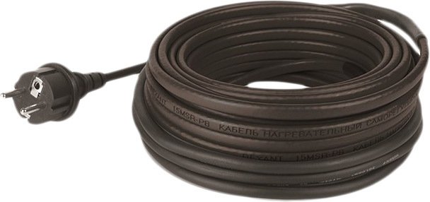 

Саморегулирующийся кабель Rexant Power Line 30SRL-2CR 10 м 300 Вт