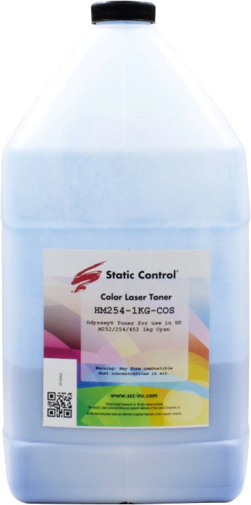 

Тонер Static Control Универсальный для HP CLJ Pro M254 (Odyssey) (циан) 1 кг