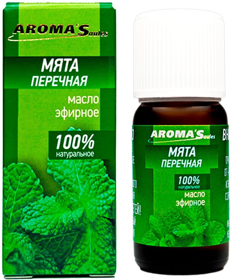 

Aroma Saules Эфирное масло Мята перечная 10 мл