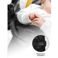 Шезлонг Amarobaby Baby Time AB21-25BT/09 (черный)