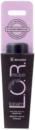 

Relouis Бальзам для губ L.O.R. Lipbalm Original Recipe Рецепт №3 4.3г