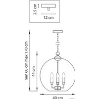 Подвесная люстра Lightstar Sferico 729131