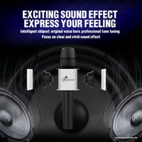 Bluetooth-микрофон MicGeek Q9 (черный)