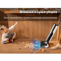 Вертикальный моющий пылесос Roborock Wet And Dry Vacuum Cleaner F25 WD5M1A (черный)