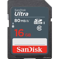 Карта памяти SanDisk Ultra SDHC SDSDUNS-016G-GN3IN 16GB
