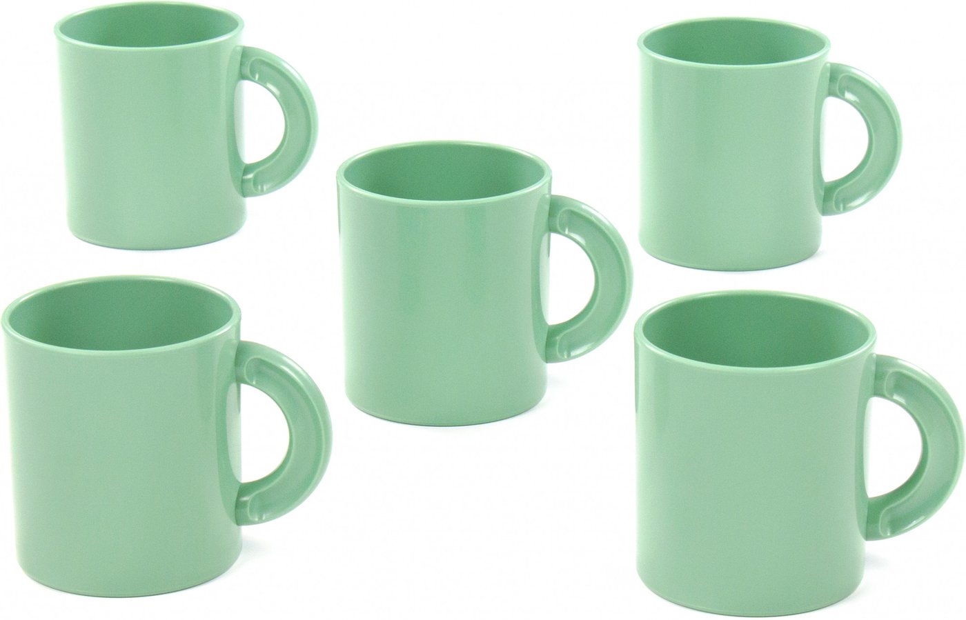 

Набор кружек Полесье №1 73973 (5шт, зеленый)