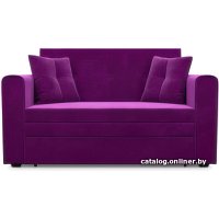 Диван Мебель-АРС Санта (микровельвет фиолетовый)
