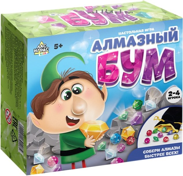 

Детская настольная игра Лас Играс Алмазный бум 4239208